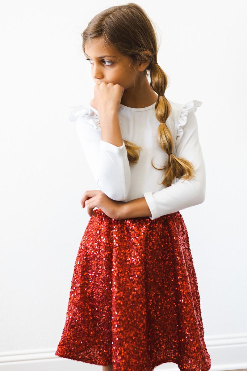 Sequin Twirl Skirt