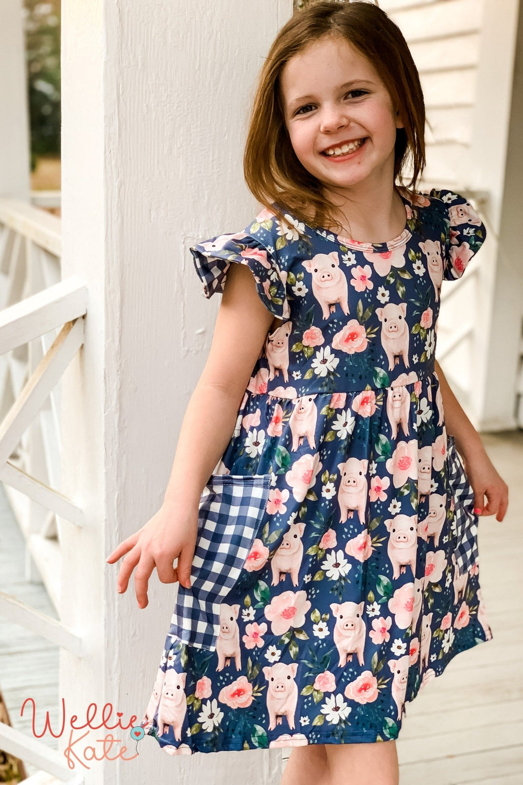 Spring Piggies Dress