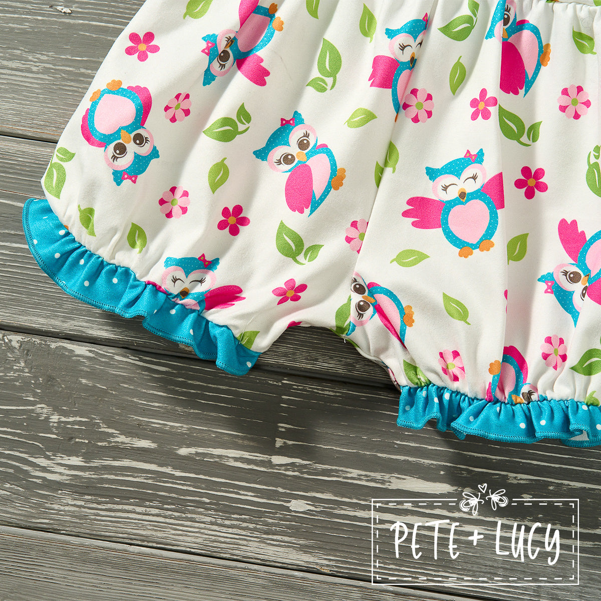 Happy Owl Romper