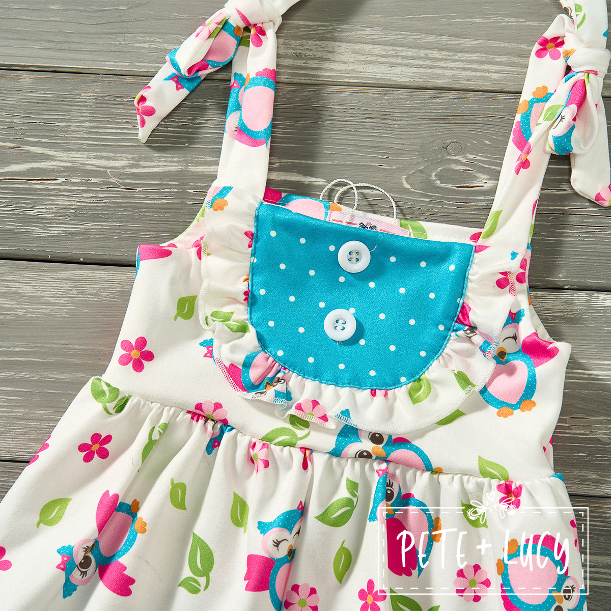 Happy Owl Romper