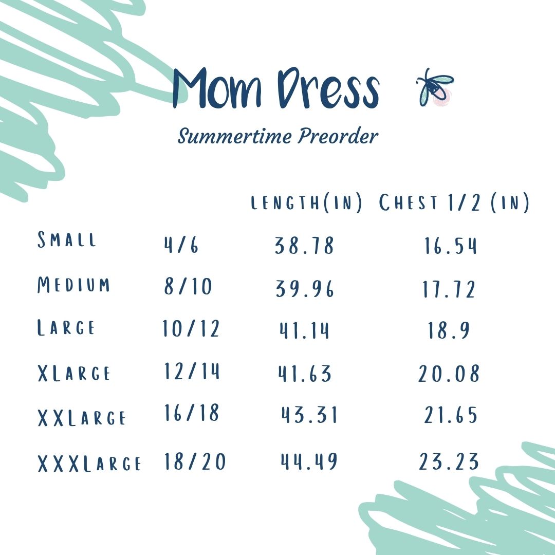 Flower Bells: Mom Dress
