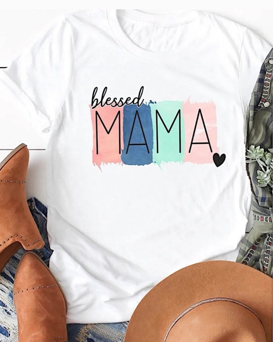 "Blessed Mama" Tee