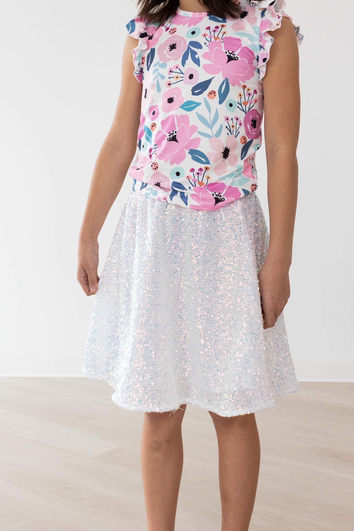 Sequin Twirl Skirt