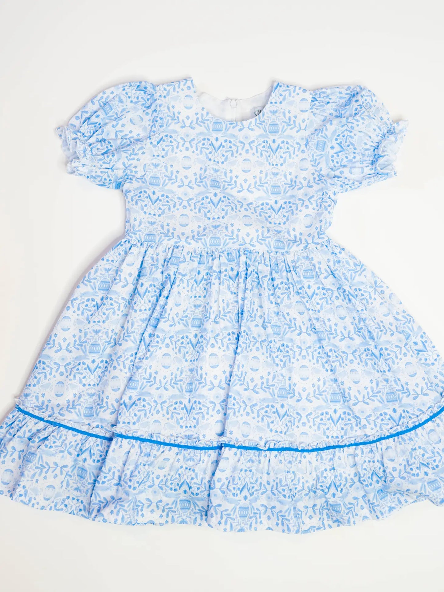Aura Poplin Dress in Blue