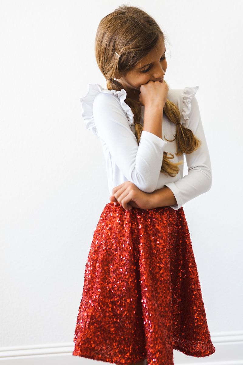 Sequin Twirl Skirt