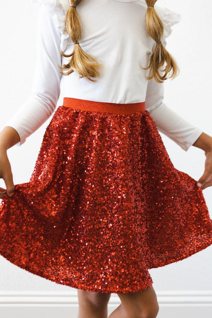 Sequin Twirl Skirt