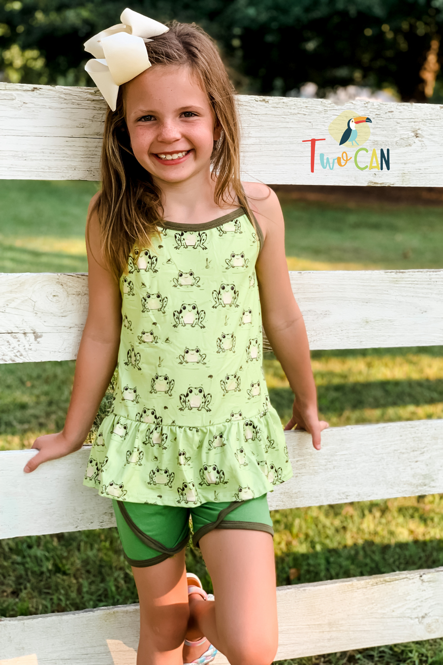Ribbit Shorts Set